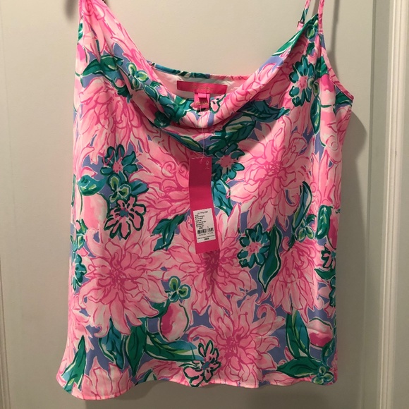 Lilly Pulitzer Bobbie Top sz L - Picture 1 of 2